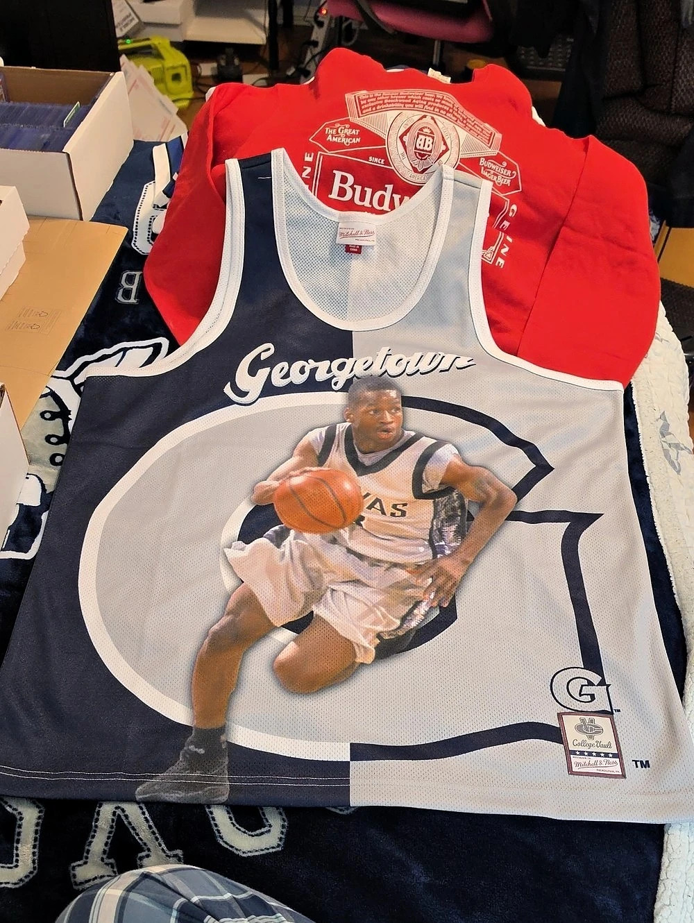 Mitchell & Ness Allen Iverson Georgetown Hoyas 1995-96 College Vault Swingman XL